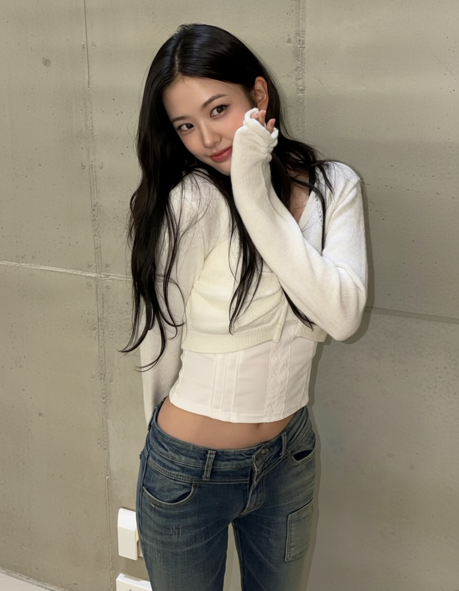 An Yu-jin outfit decode