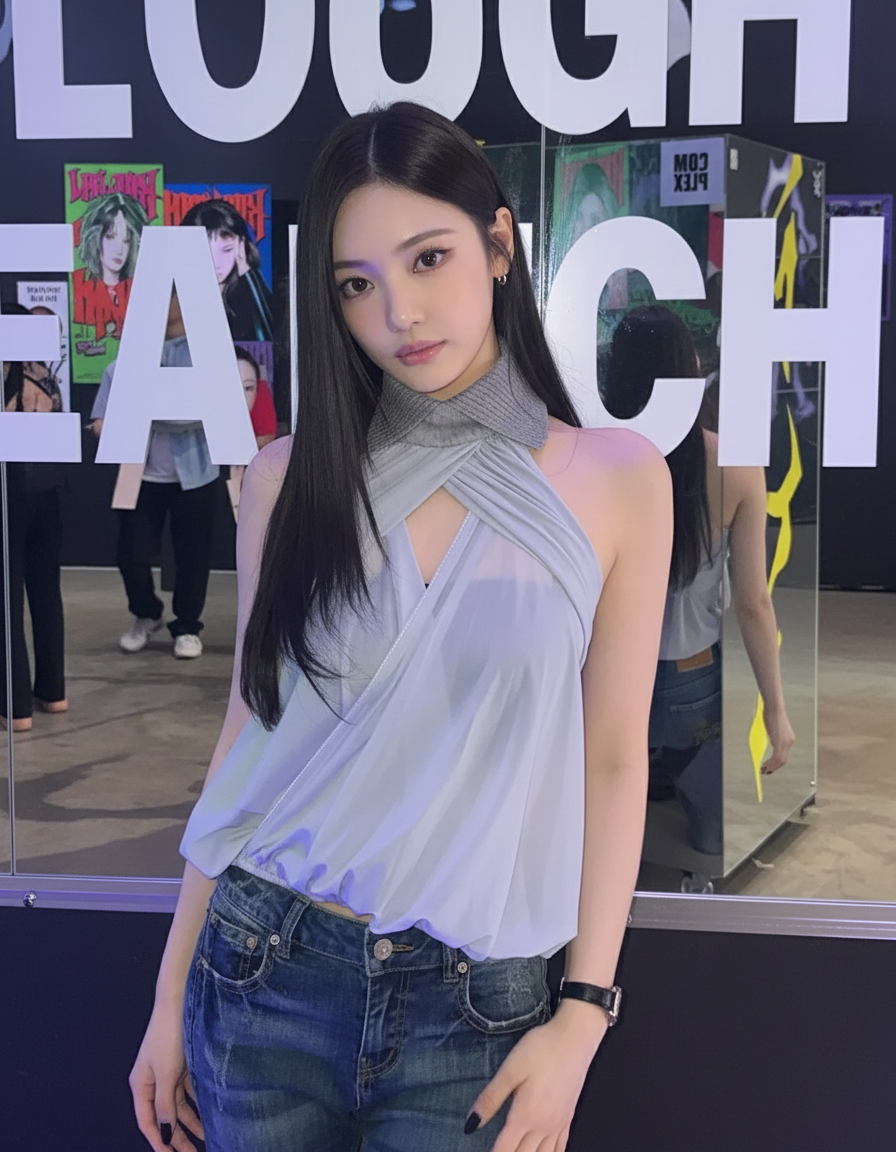 Kim Chaewon outfit decode