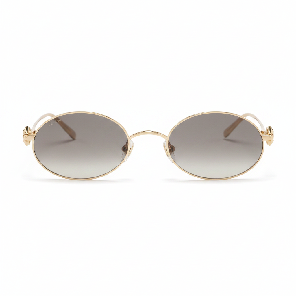 Clash De Cartier Oval Sunglasses