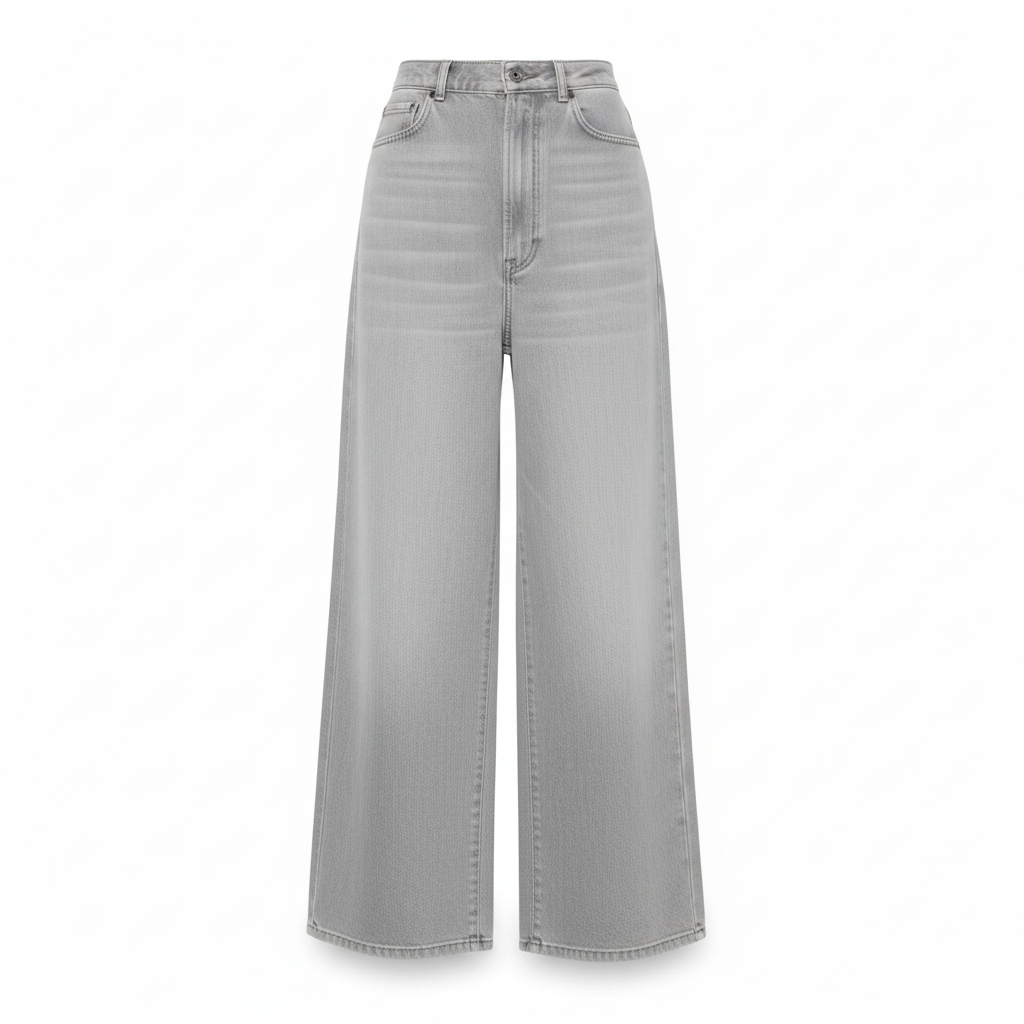 Organic Cotton Jersey Wide Pants