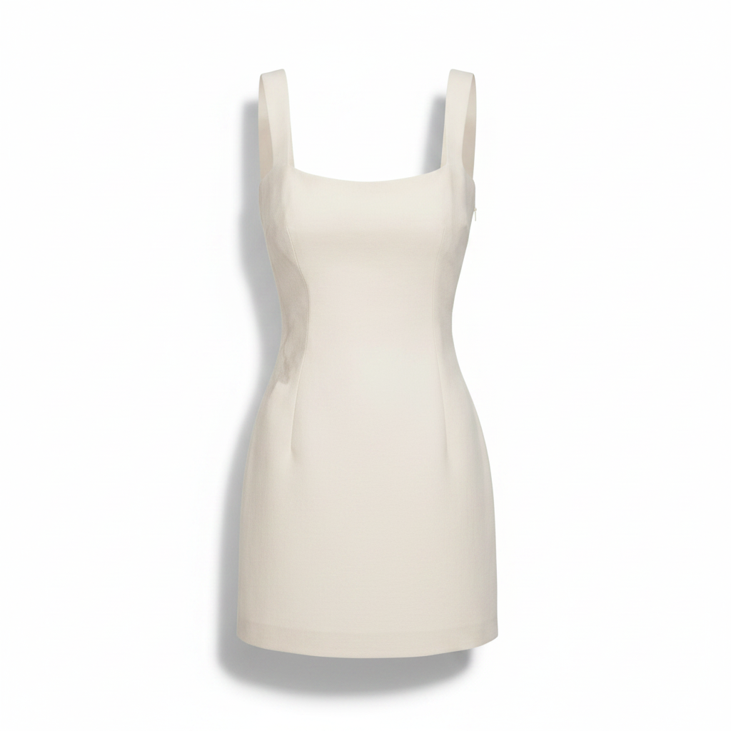 Selena Dress in Beige