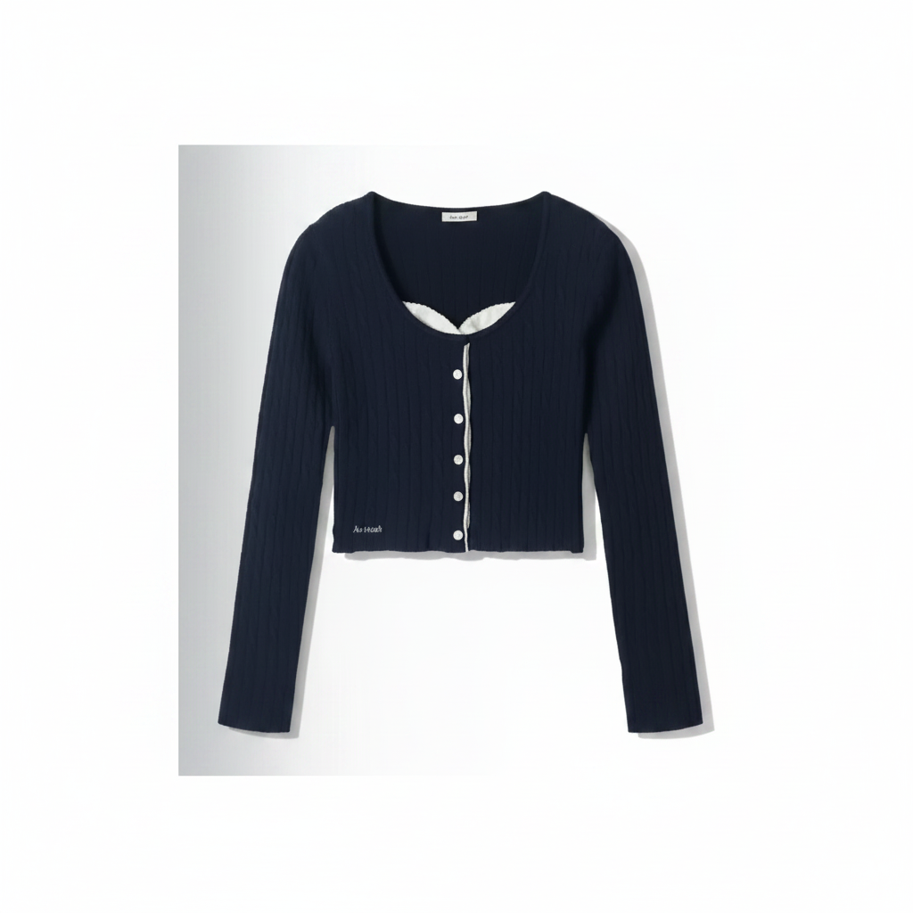 Cable Cardigan