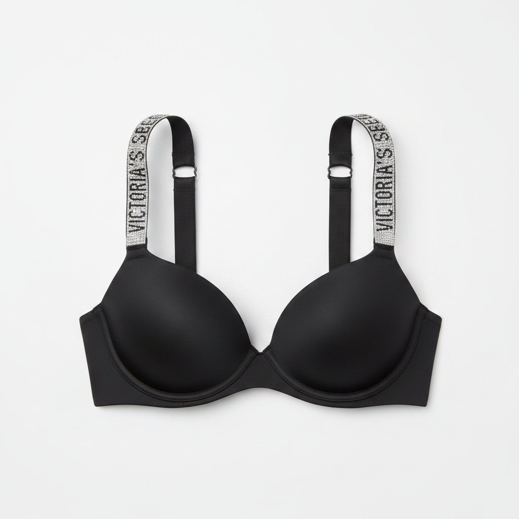 Bombshell Logo Shine Strap Push Up Bra