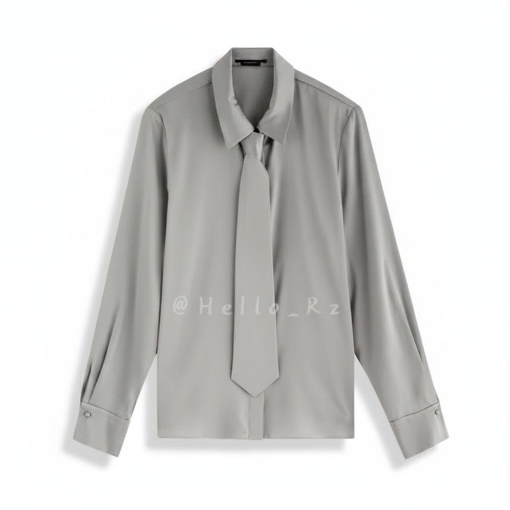 Tie-neck Blouse