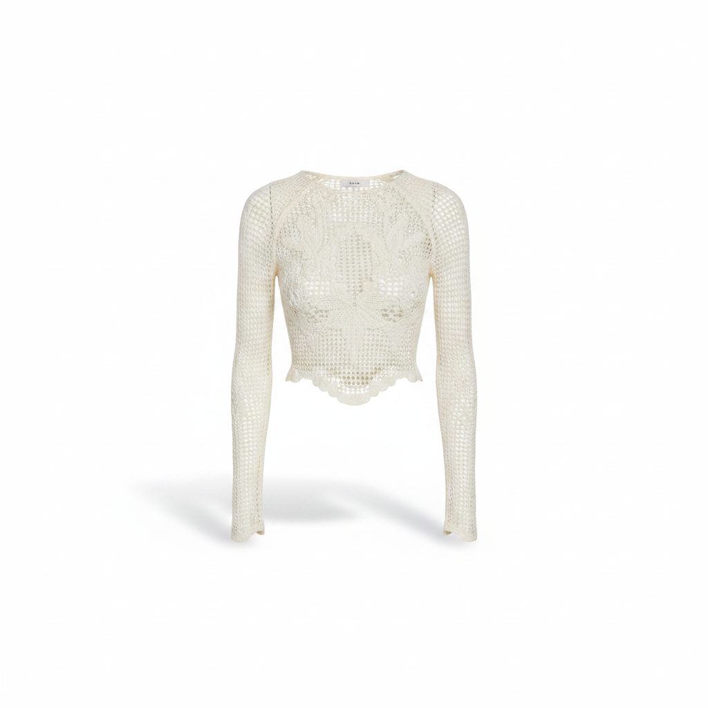Crochet LS top