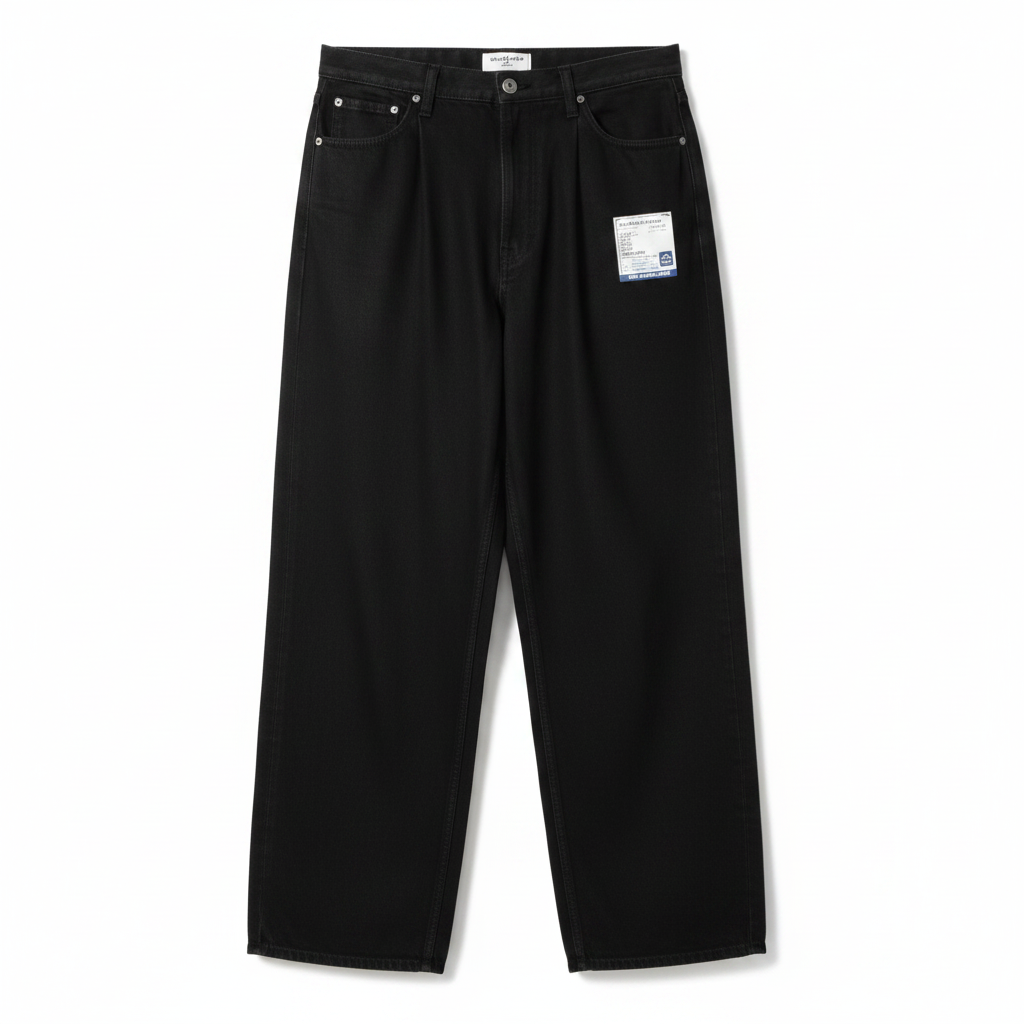 Tencel Denim Wide Pants