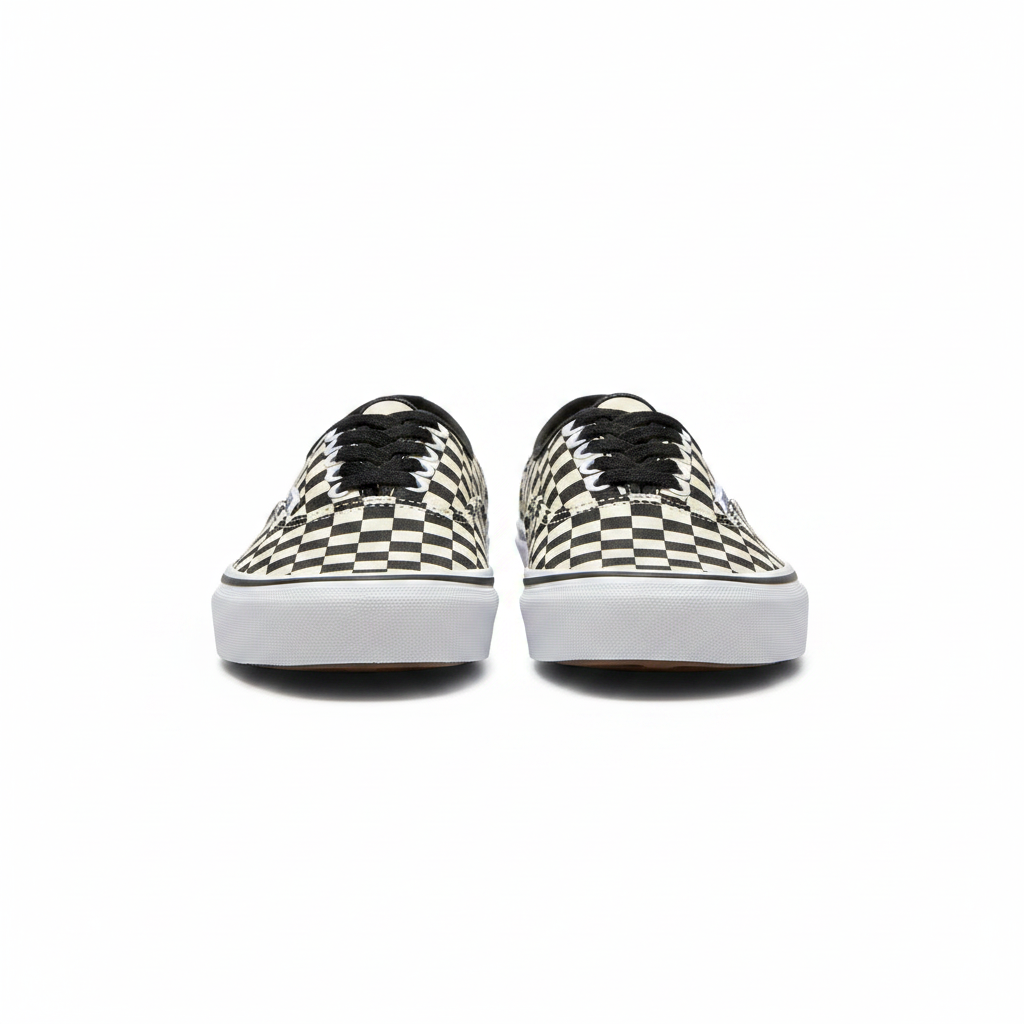 Premium Authentic 44 EK "Punk Check Black/Marshmallow" (VN000EJC1KP)