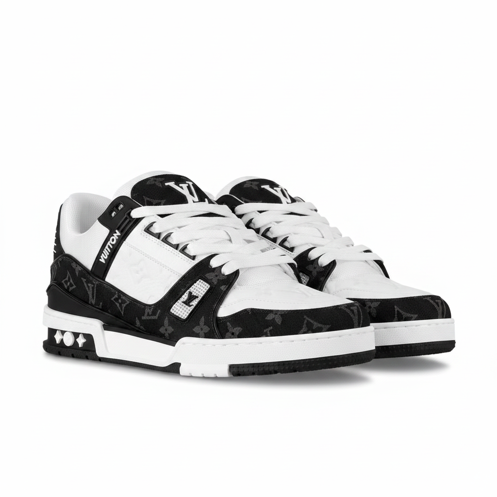 LV Trainer Sneaker black