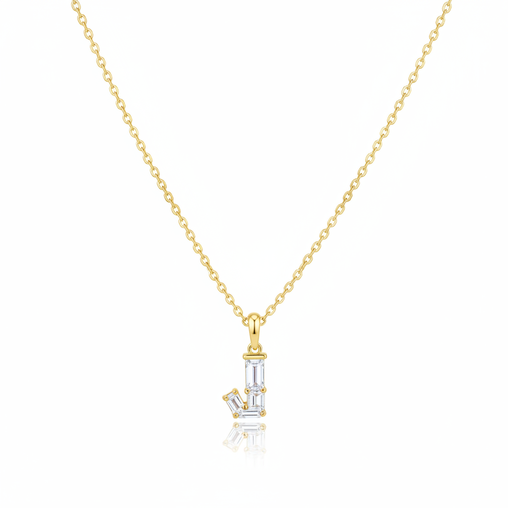 Chain Diale Necklace in J